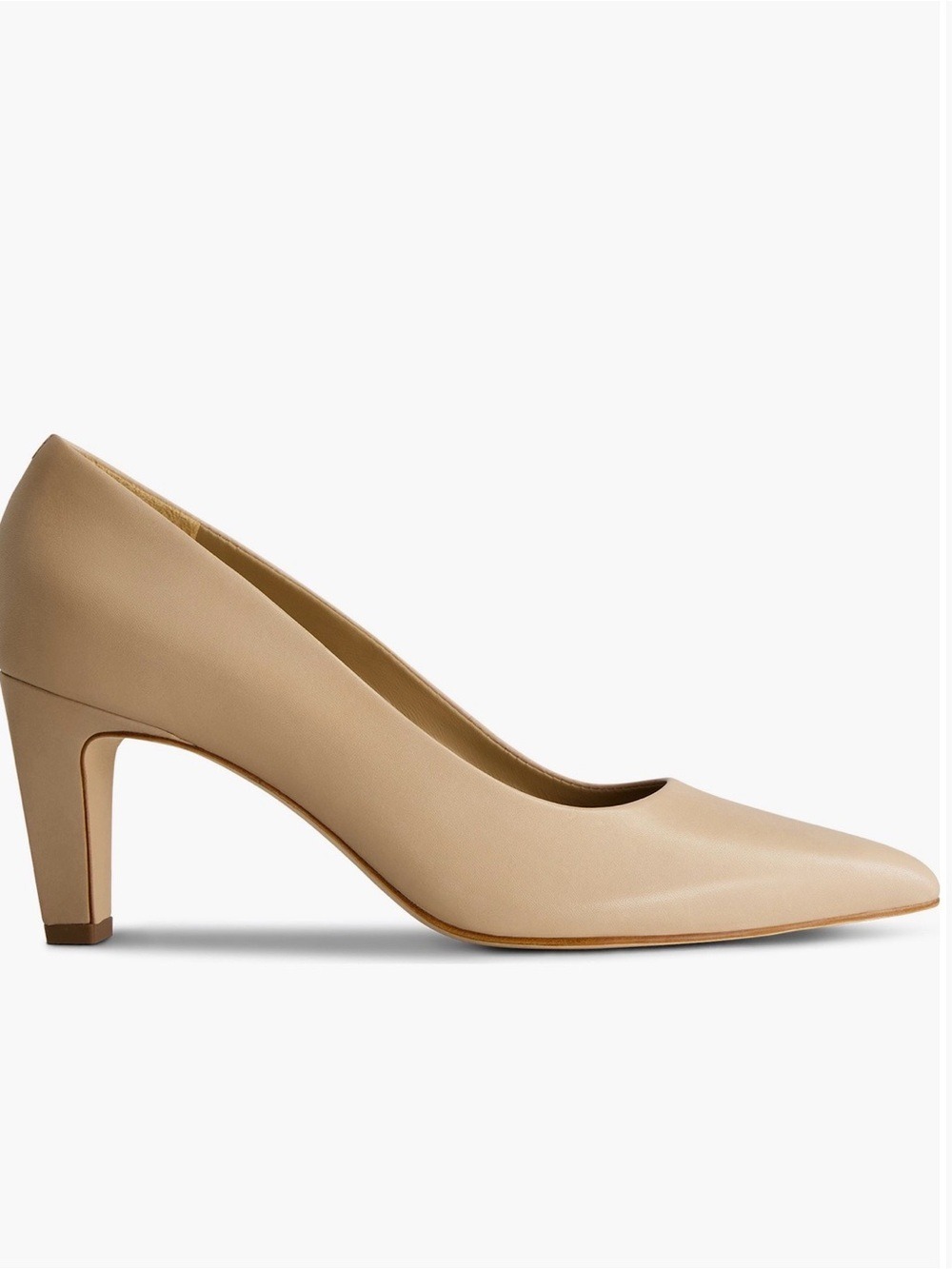 Bernardo Classic Pointed-Toe Mid Heel Pump size 8 - Picture 2 of 6